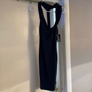 Fashionnova Next Generation Dress- navy- M